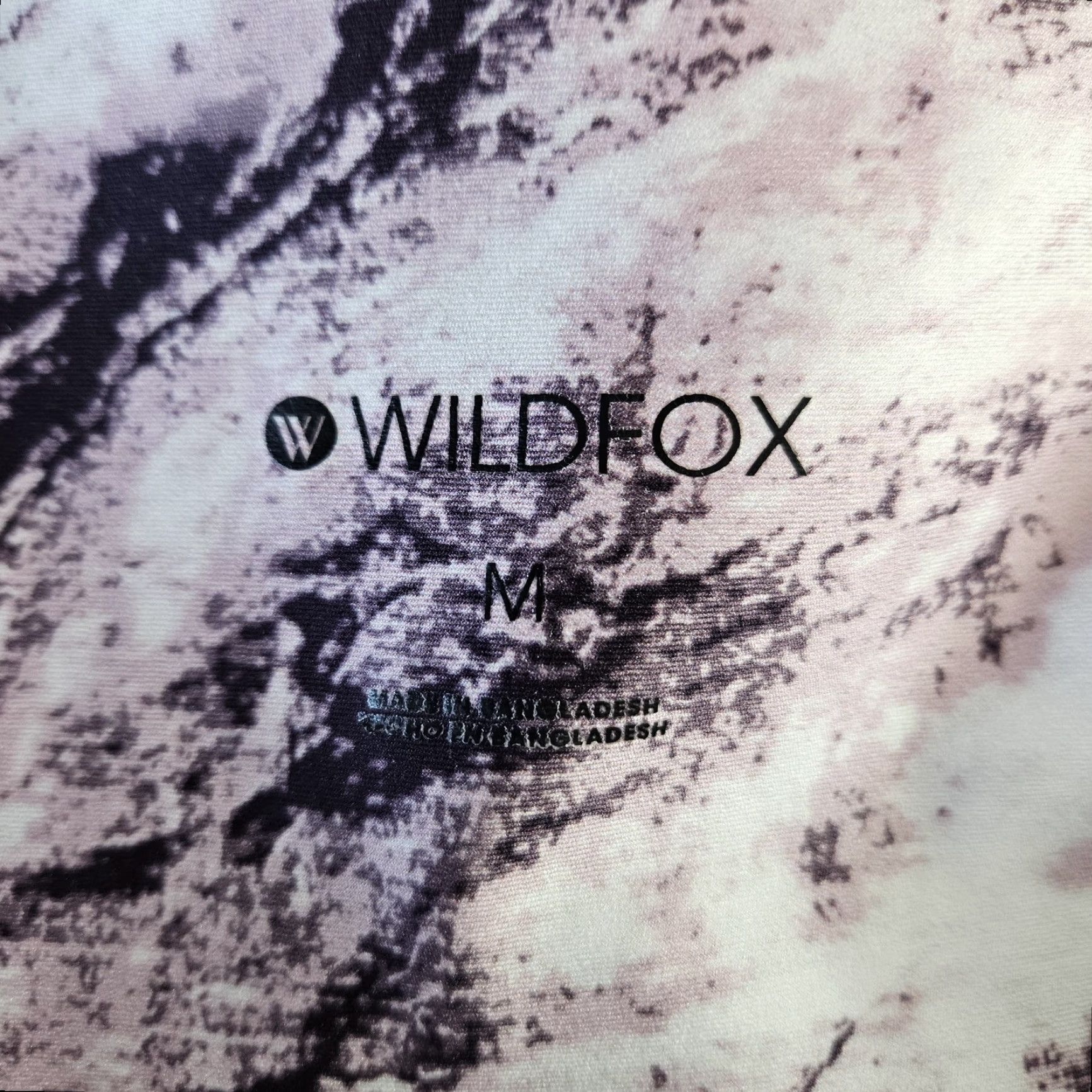 Wildfox Wildfox Leggings Womens Sz Medium Purple White High Rise Size 32" / US 10 / IT 46 - 7 Thumbnail