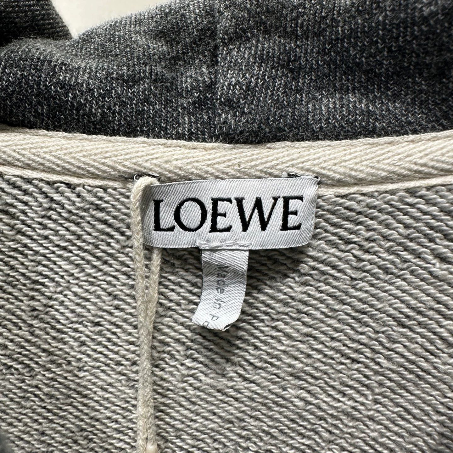 Loewe Loewe mar610 Logo Patch Cotton Hoodie XS Size US XS / EU 42 / 0 - 3 Thumbnail