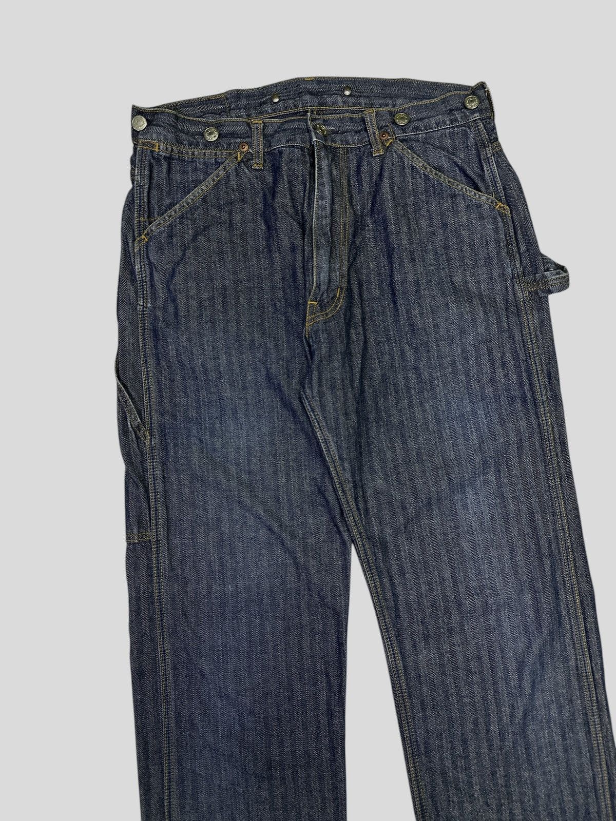 Hysteric Glamour Japanese Brands Hysteric Glamour Stripe Hikory Capenter💥 Size US 32 / EU 48 - 3 Thumbnail