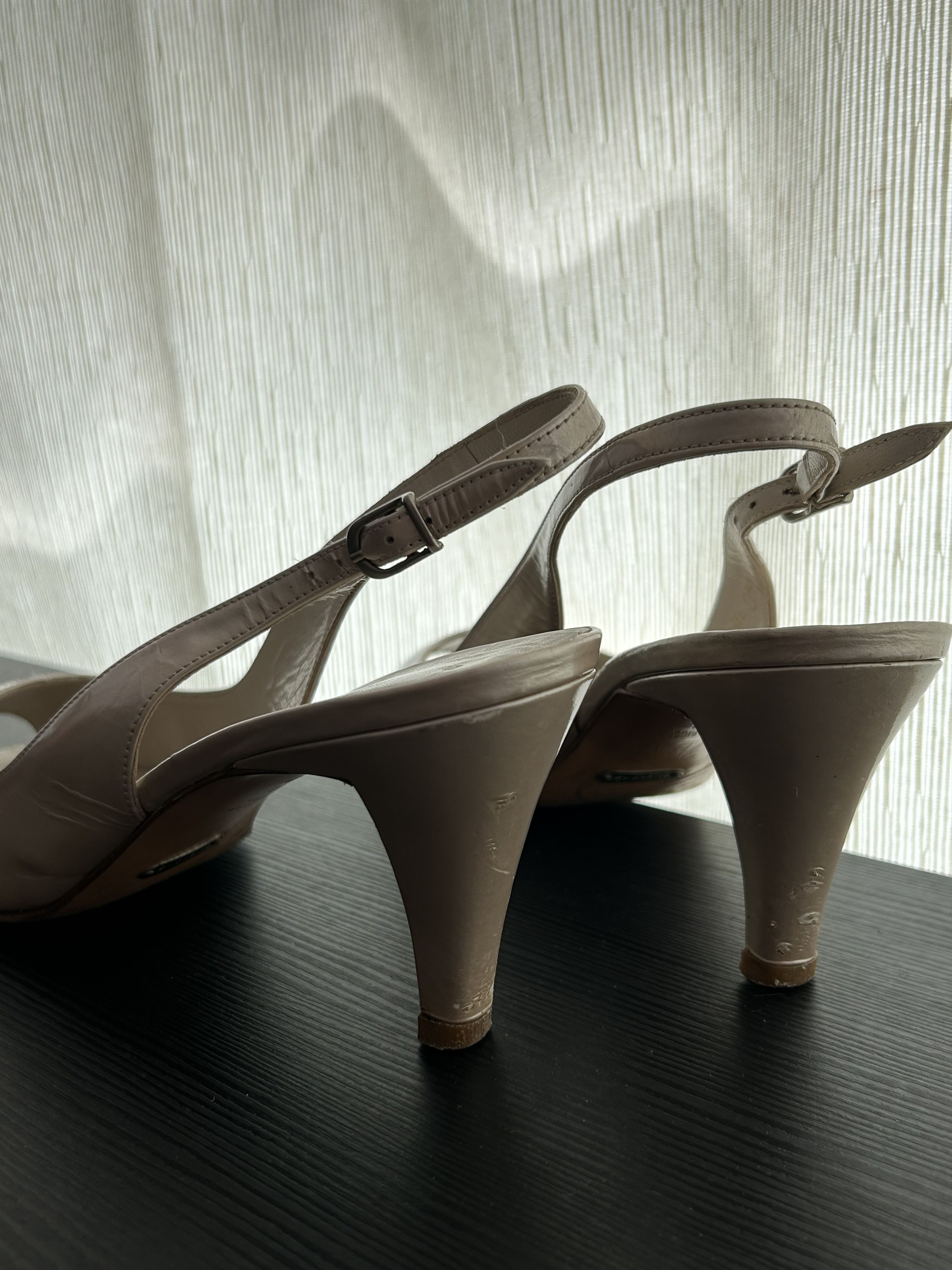 Balenciaga Balenciaga Open-Toe Slingback Heels Size US 9 / IT 39 - 9 Thumbnail