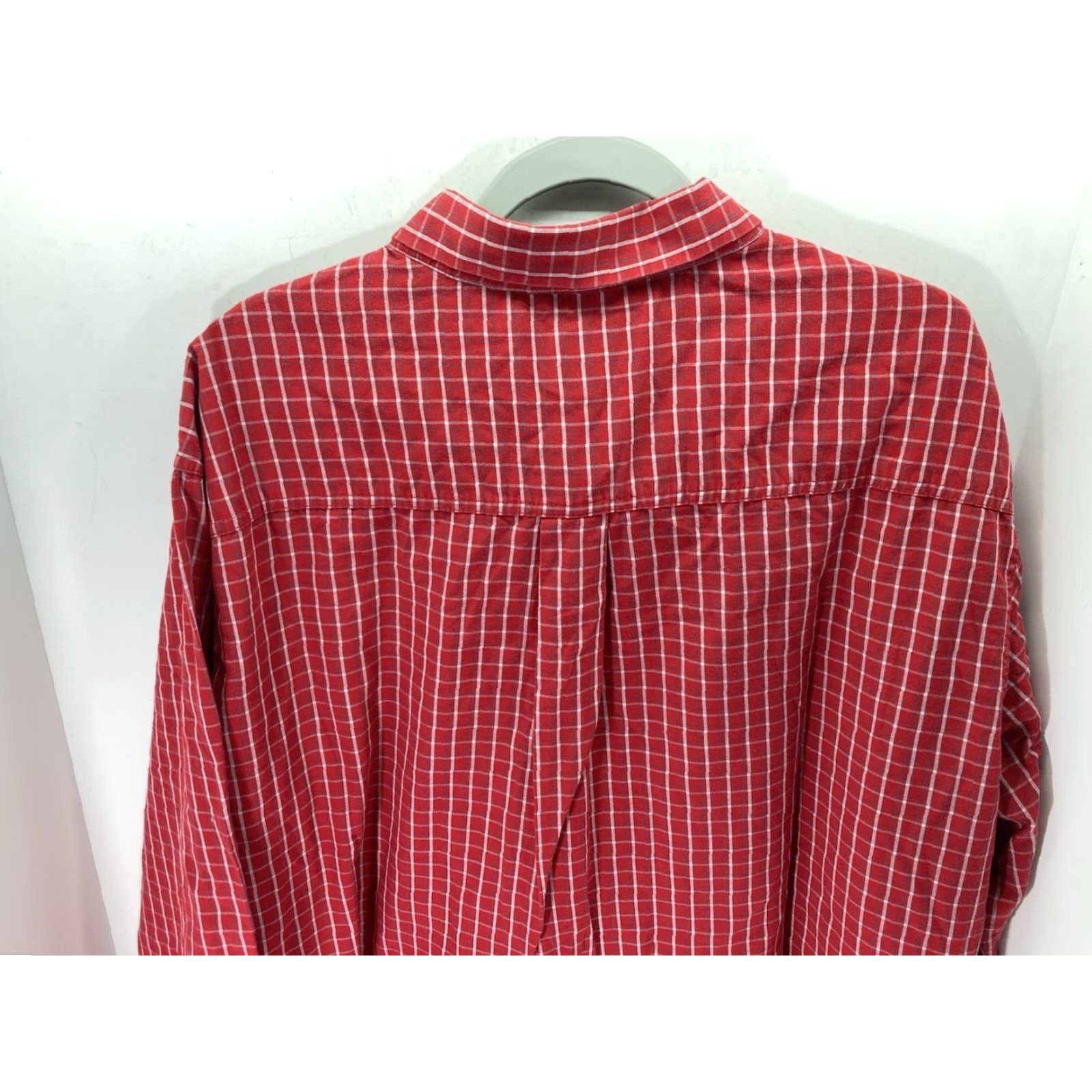 Cody James Cody James Western Shirt Men XL Red Check Long Sleeve Button Cotton Rodeo Shirt Size US XL / EU 56 / 4 - 7 Thumbnail