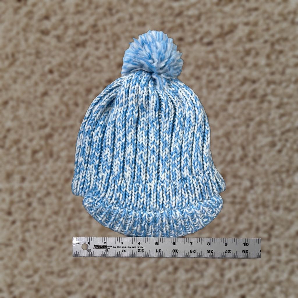 Coal Coal Headwear Beanie Women One Size Blue Knit Acrylic Lined Pom Hat/Cap Winter Fall/Spring/Summer/N/A Ski Theme Mens Womens Size ONE SIZE - 1 Thumbnail