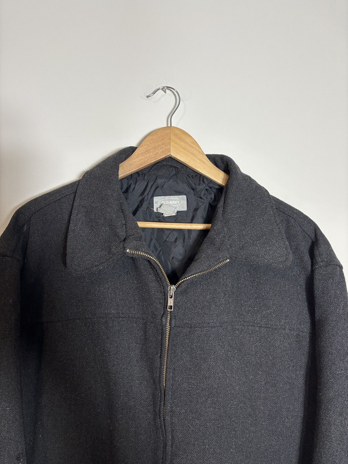 Old Navy Vintage Old Navy Eisenhower Wool Jacket XL Size US XL / EU 56 / 4 - 2 Thumbnail