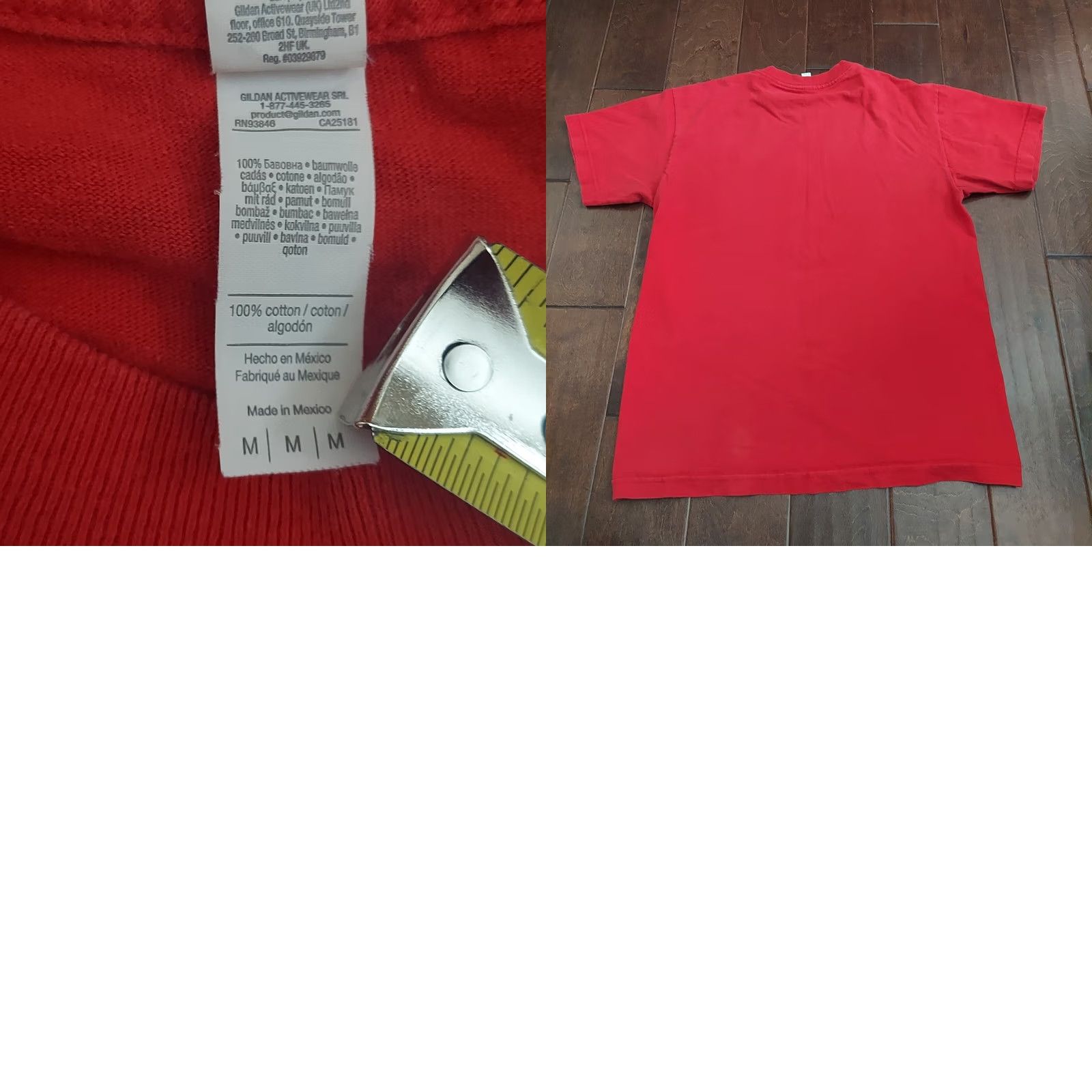 Vintage Alstyle Apparel & Activewear T-Shirt Men Red Astronaut Graphic Cigar Crew Neck Short Sleeve Size M Size US M / EU 48-50 / 2 - 9 Thumbnail