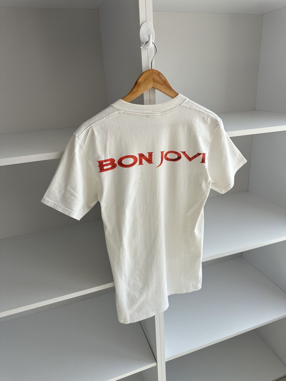 Bon Jovi × Vintage Vintage Bon Jovi 1994 Rock Bog Logo T-shirt Size US S / EU 44-46 / 1 - 9 Thumbnail