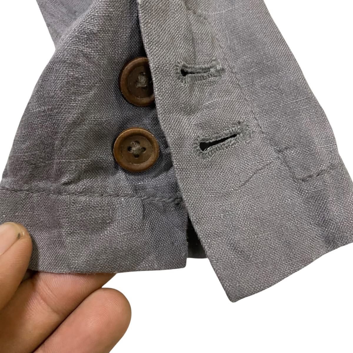 Japanese Brand Muji linen blazer coat Size US M / EU 48-50 / 2 - 6 Thumbnail