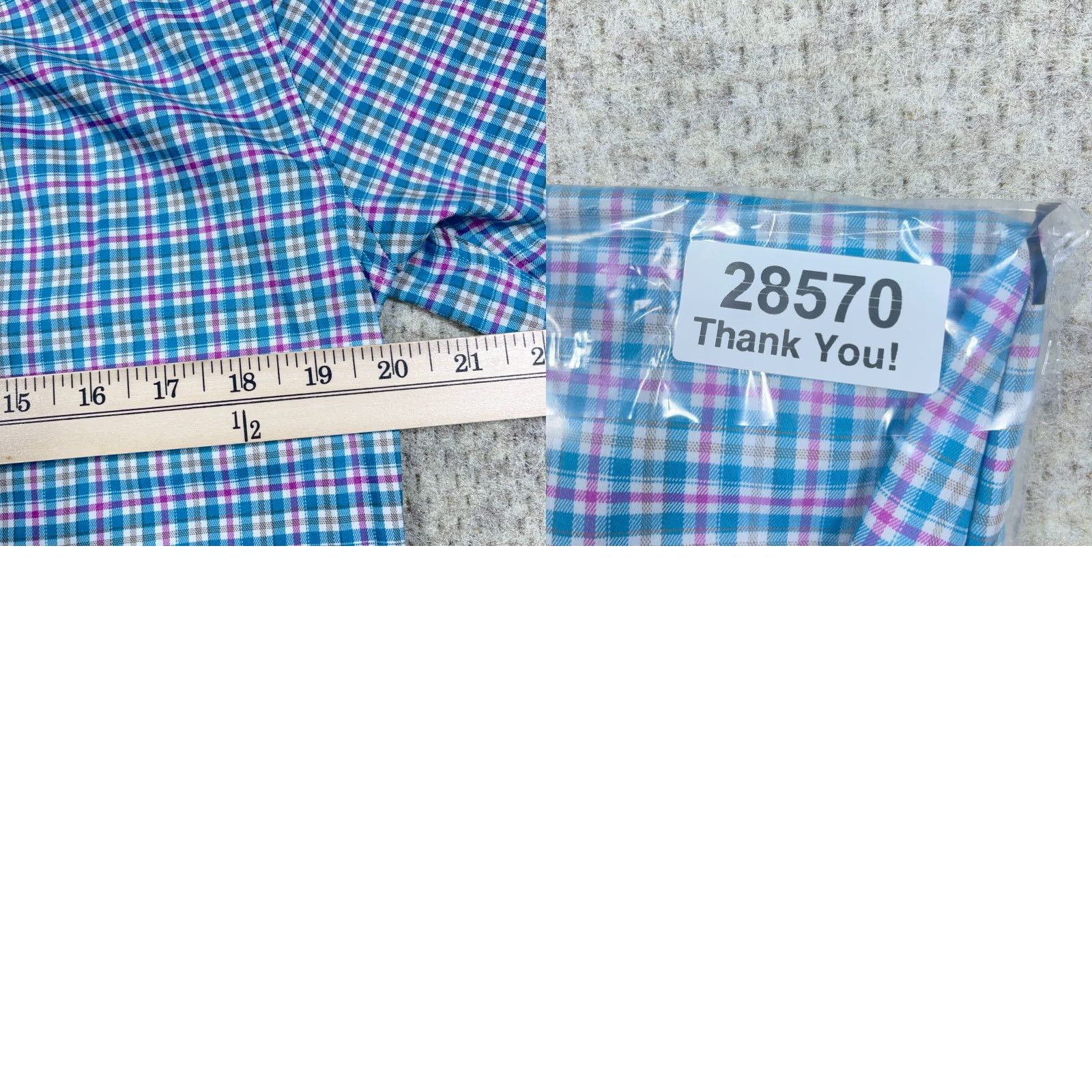 johnnie-O johnnie-O Polo Shirt Men Small Blue Pink Plaid Prep Performance Golf Shirt Men Small Blue Plaid American Classic College Logo Preppy Mens Polo Size US S / EU 44-46 / 1 - 8 Thumbnail