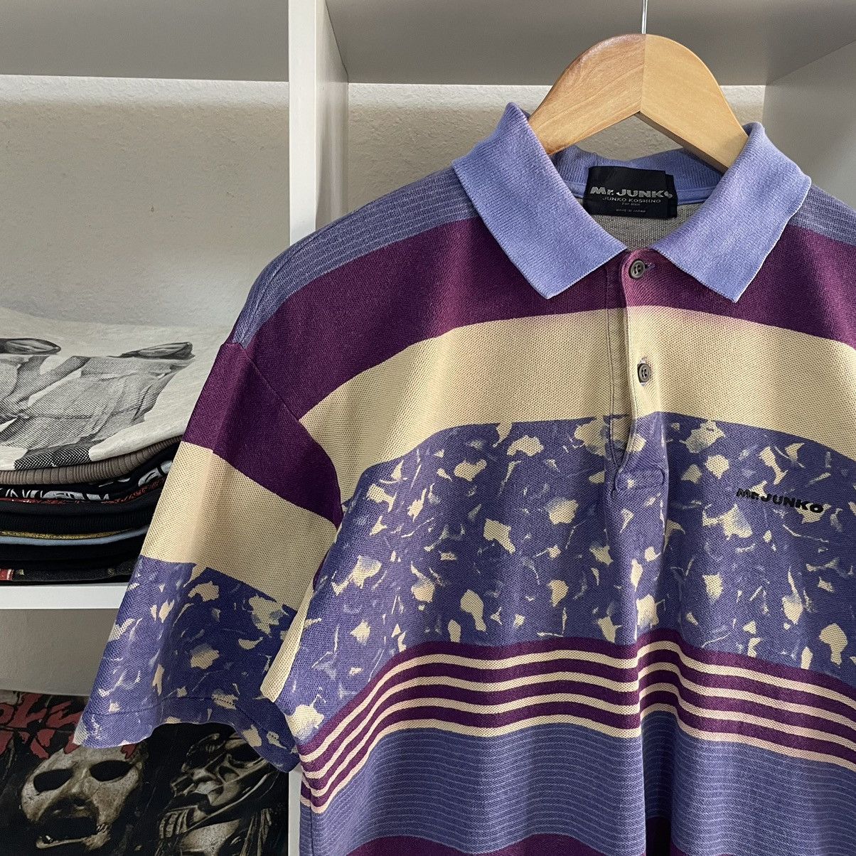 Mr. Junko 🇯🇵 Mr. JUNKO 🇯🇵 JUNKO KOSHINO FLORAL POLO COLAR SHIRT Size US M / EU 48-50 / 2 - 3 Thumbnail