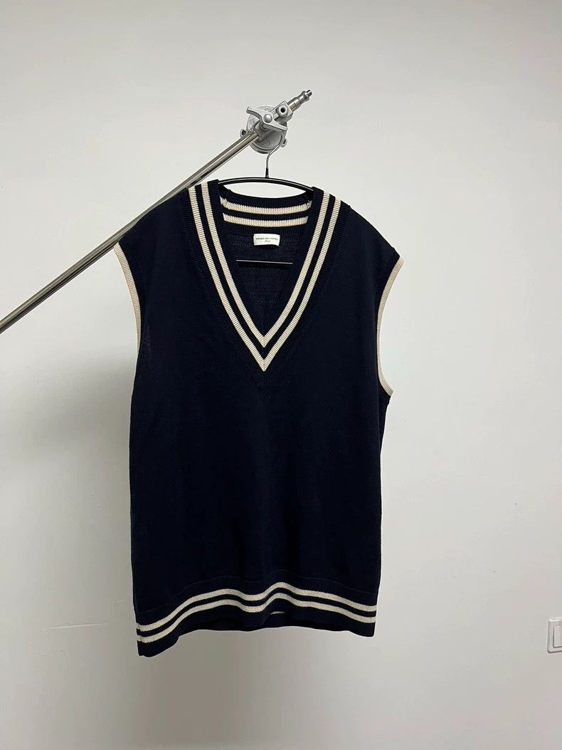dries van noten Quiet luxury wool knitted waistcoat vest 25
