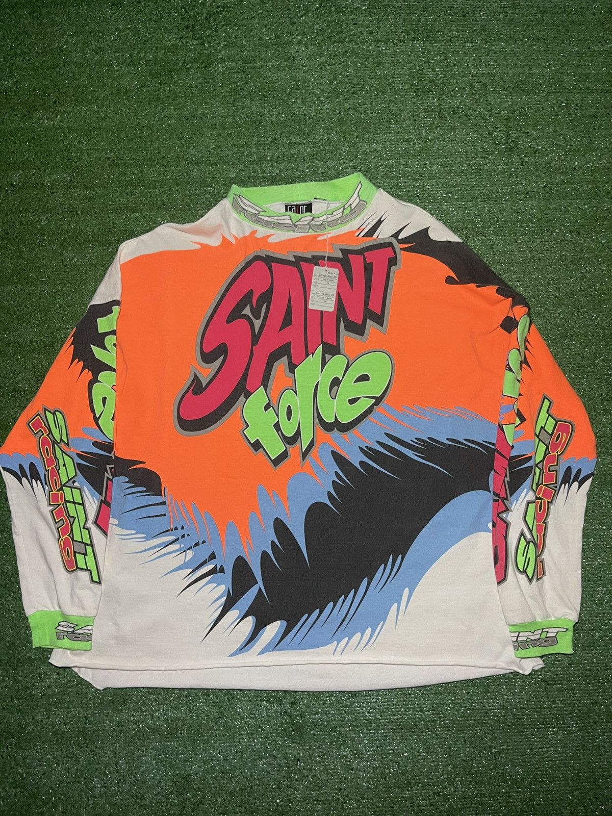 トップス SAINT MICHAEL SAINT racing SAINT force Saint Michael Saint Force Racing MX6 Long Sleeve T Shirt | eBay