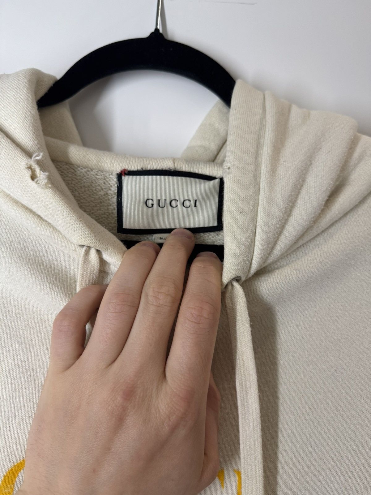 Gucci Gucci Classic Logo Hoodie Size US XL / EU 56 / 4 - 2 Thumbnail
