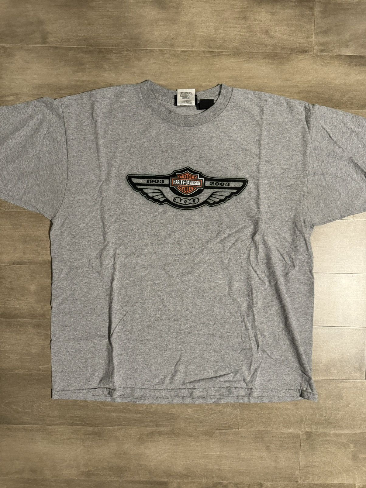 Harley Davidson × Vintage Vintage Harley Davidson T-shirt! Size US XL / EU 56 / 4 - 1 Thumbnail