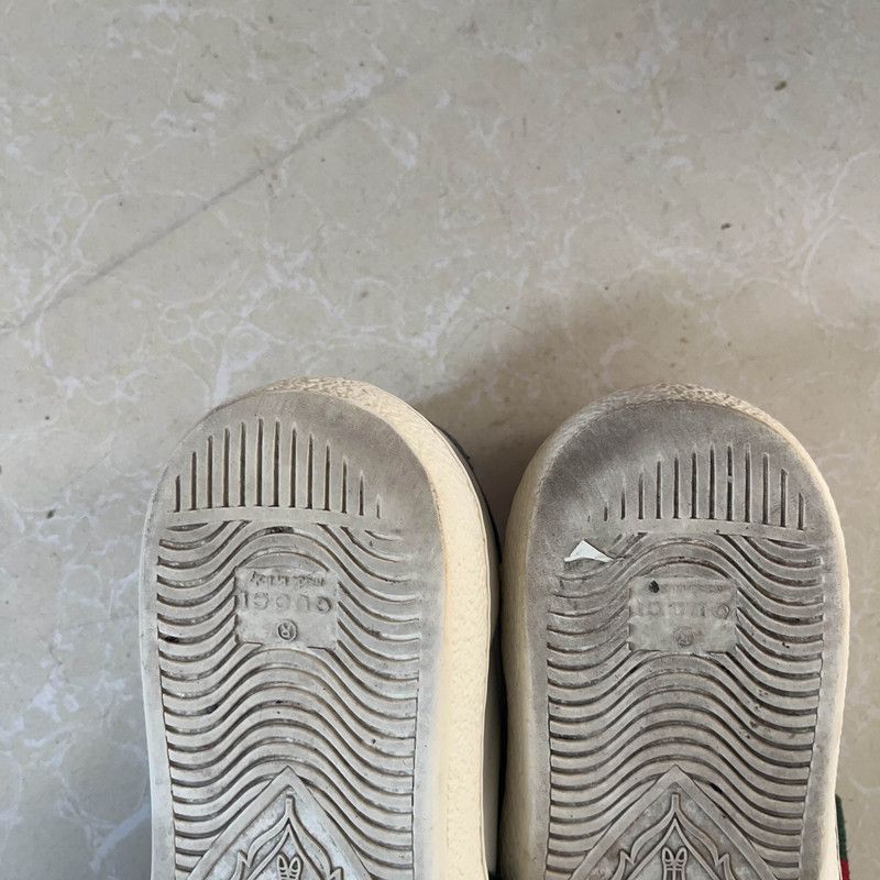 Gucci Gucci Ace Leather Sneakers for Men Size US 8 / EU 41 - 5 Thumbnail
