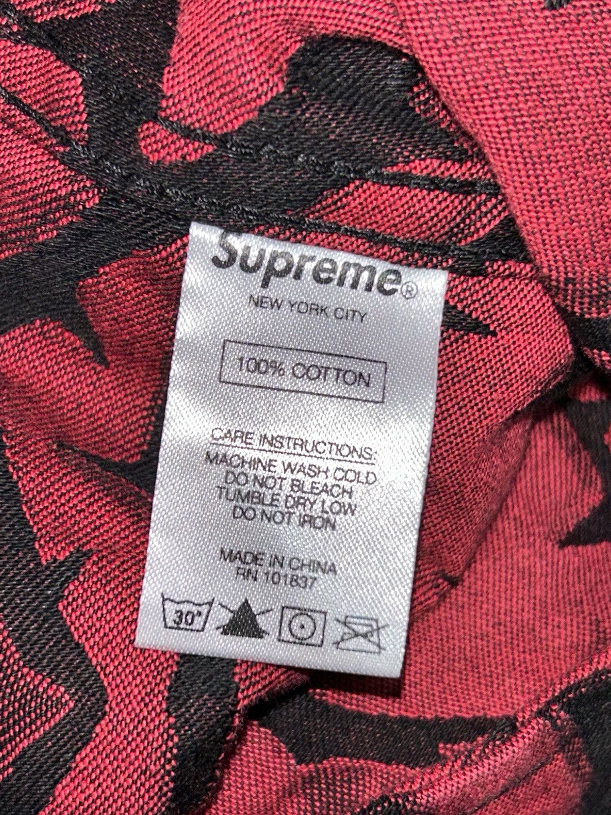 Supreme BUNDLE Supreme Thorn Trucker Jacket & MATCHING HAT FW18 NEW Size US M / EU 48-50 / 2 - 9 Thumbnail