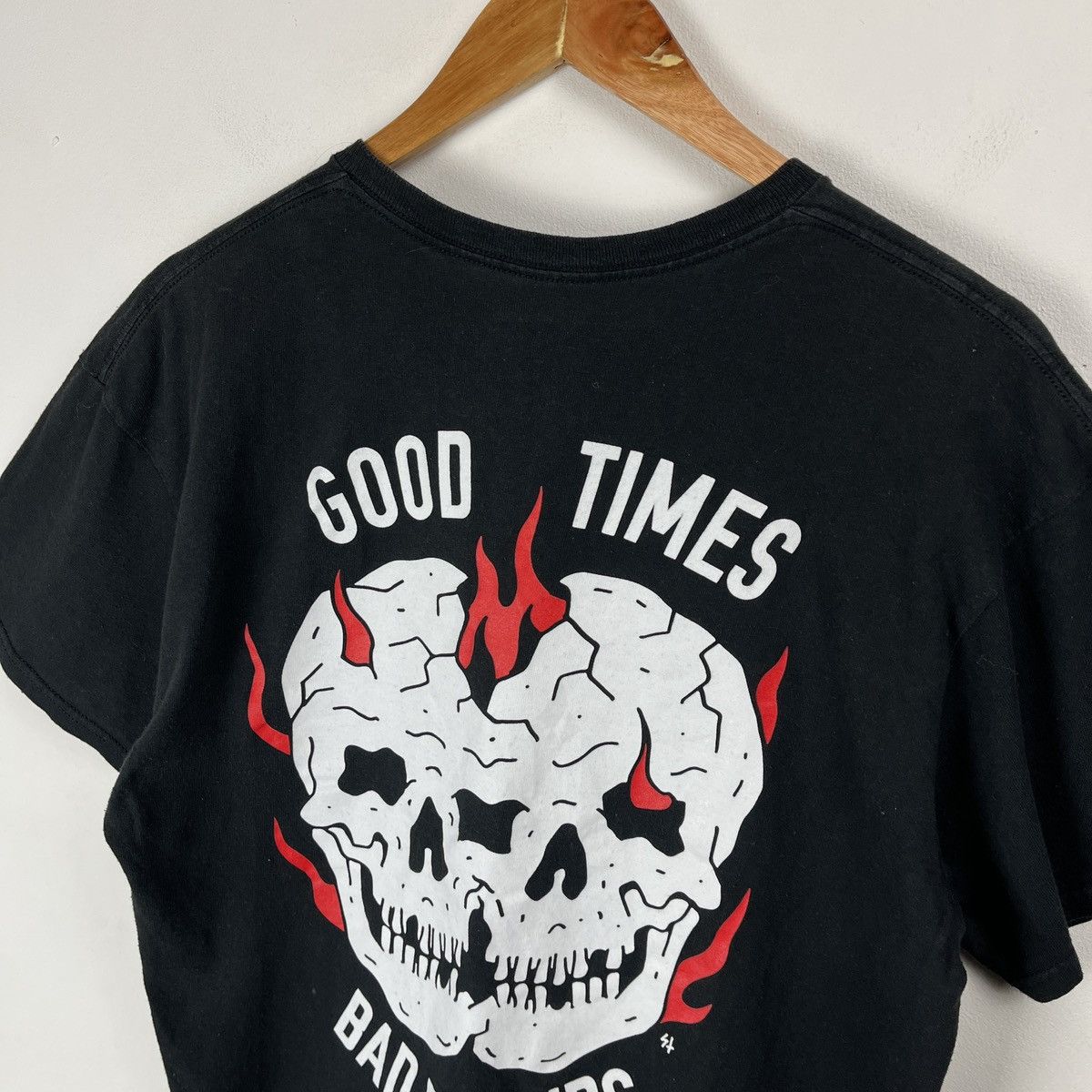 Lurking Class T-shirt Lurking Class Merch Rock Blacl Skull Y2k Affliction Size US L / EU 52-54 / 3 - 3 Thumbnail