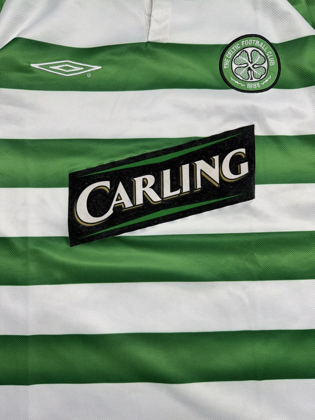 Umbro Vintage Umbro 2003-04 Celtic Home Jersey kit Size US L / EU 52-54 / 3 - 3 Thumbnail