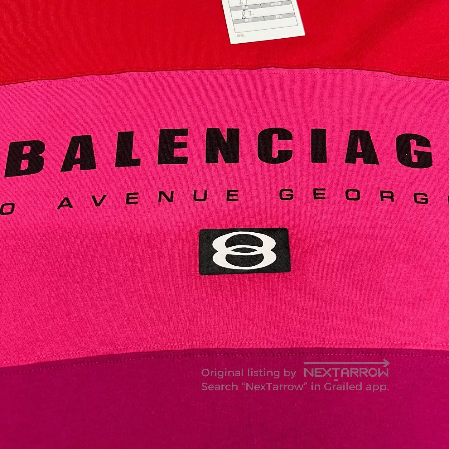 Balenciaga Balenciaga Letter logo printed crewneck short-sleeve T-shi Size US S / EU 44-46 / 1 - 3 Thumbnail