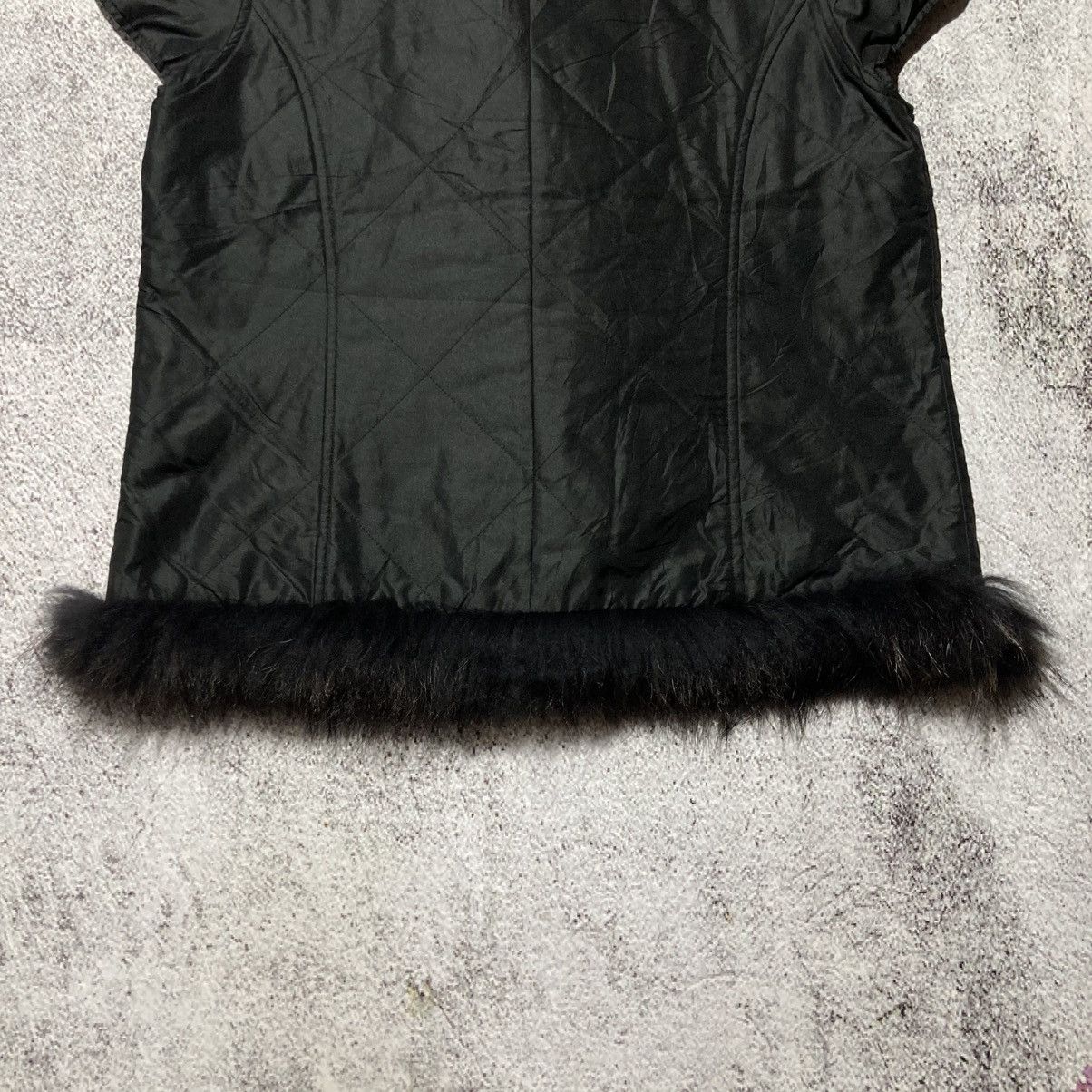 Japanese Brand 2000s Japanese Brand Trim Fur Vest Jacket Vkei Gothic Grunge Size US L / EU 52-54 / 3 - 13 Thumbnail