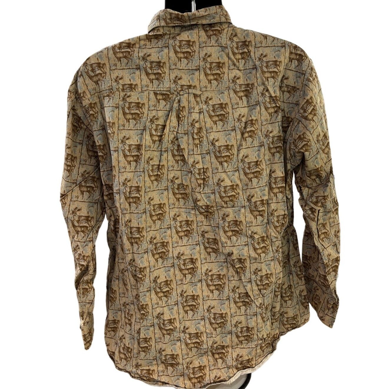 Other Woolrich Men's Button Down Shirt Bison Deer Large Size US L / EU 52-54 / 3 - 2 Thumbnail