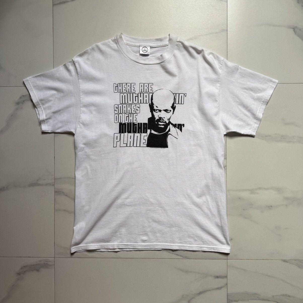 Delta × Vintage Vintage Y2K Snakes On A Plane Movie Promo Tee Size US L / EU 52-54 / 3 - 2 Thumbnail
