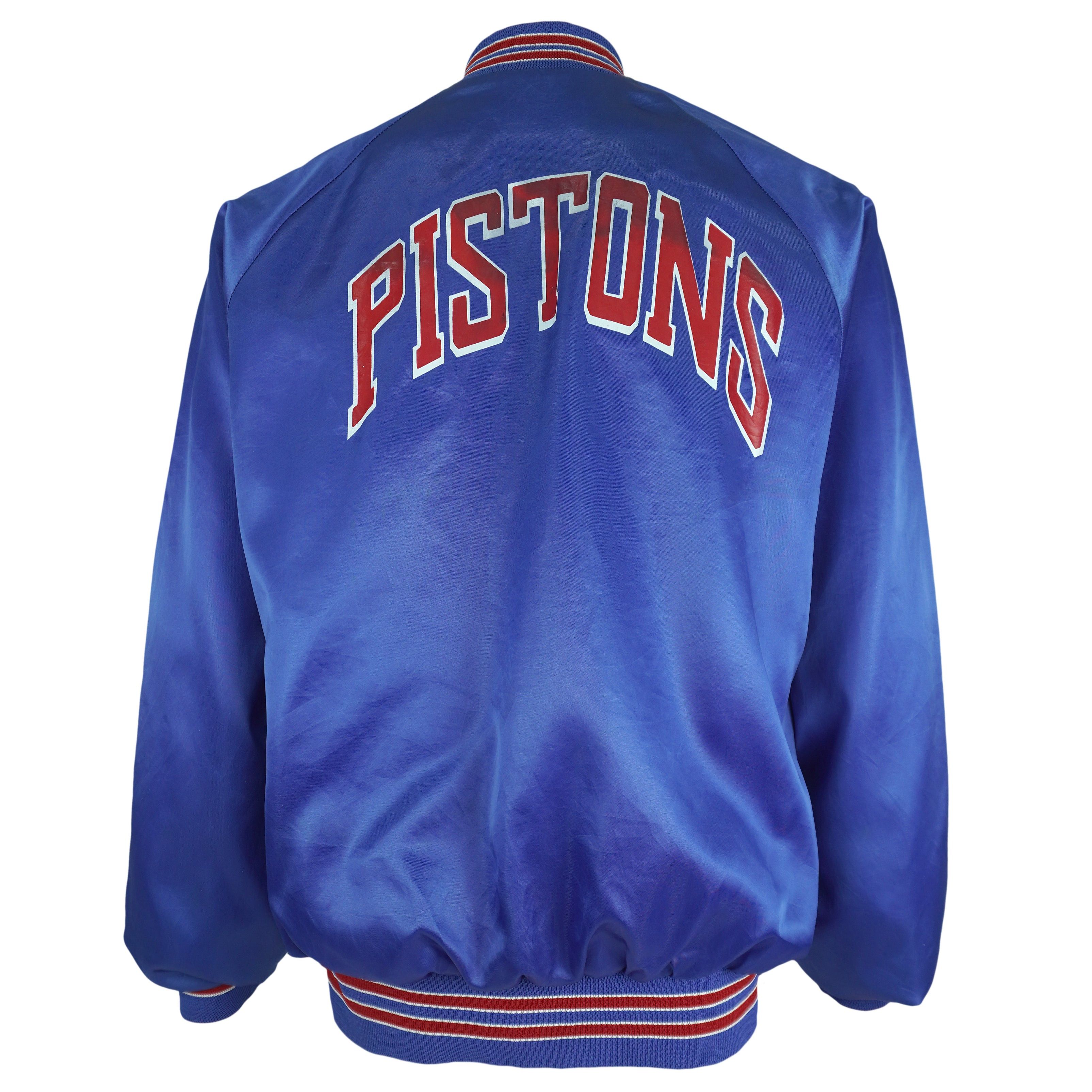 Chalk Line NBA - Detroit Pistons Satin Jacket 1990s Size US XL / EU 56 / 4 - 2 Thumbnail