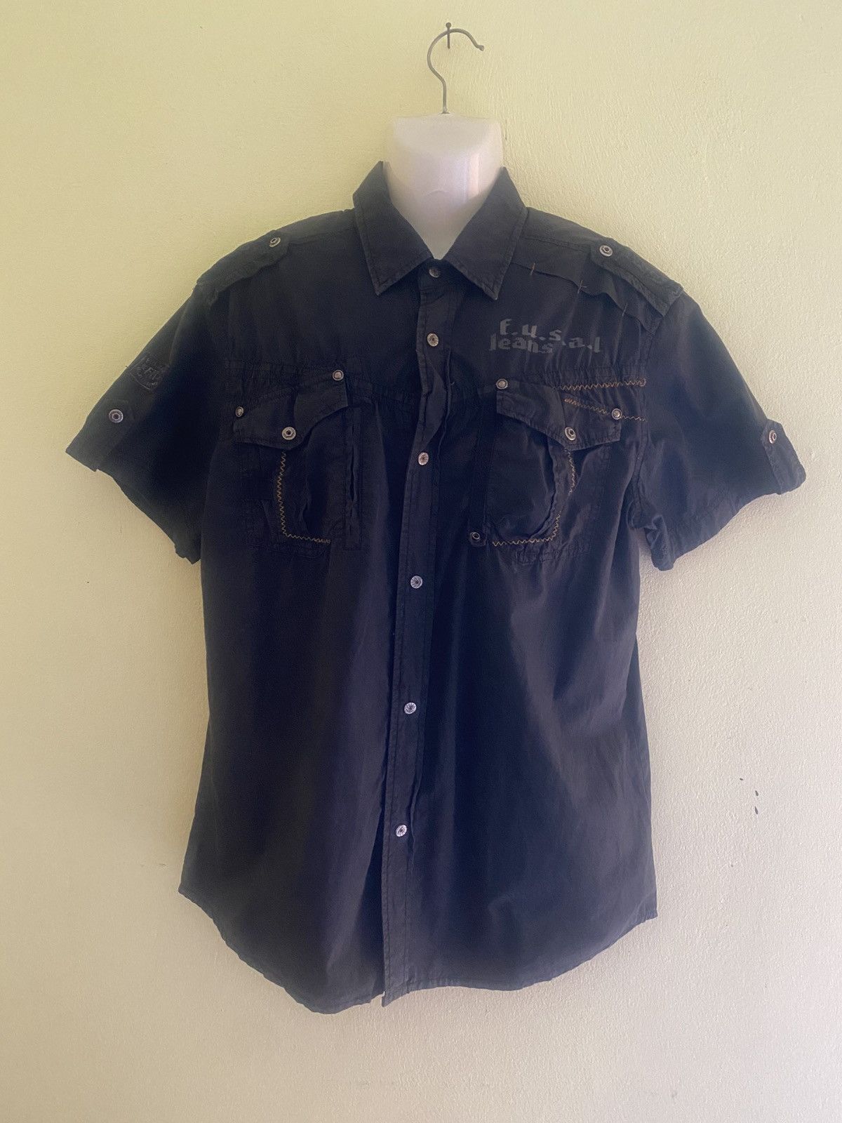 Designer × Other × Vintage F.U.S.A.L JEANS Size US L / EU 52-54 / 3 - 1 Thumbnail