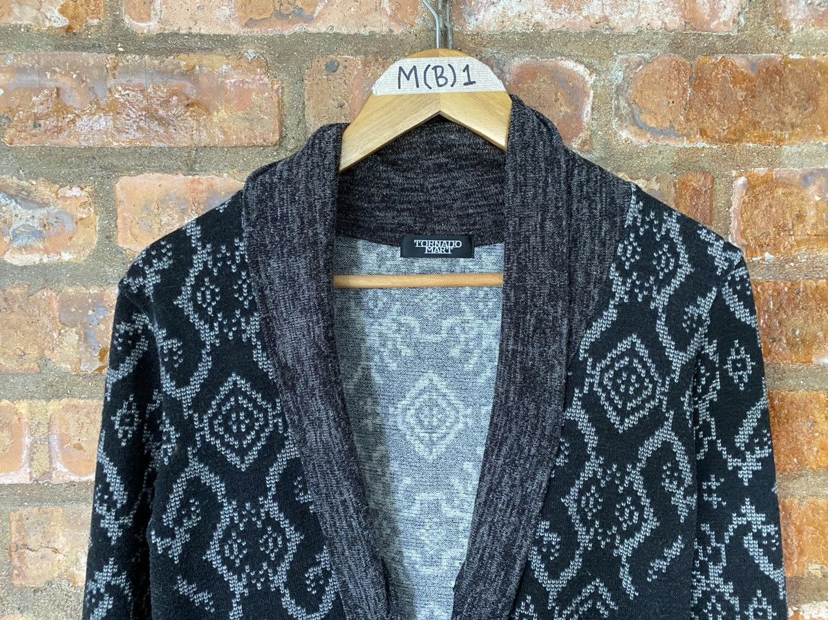 Tornado Mart 🔥🔥 Tornado Mart Knits native Jacquard tribal cardigan Size US M / EU 48-50 / 2 - 3 Thumbnail
