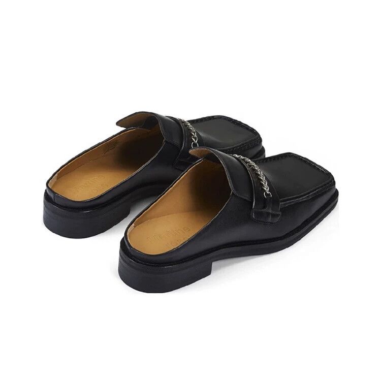 Martine Rose Martine Rose Chain semi dragging square toe shoes Size US 7.5 / IT 37.5 - 2 Thumbnail