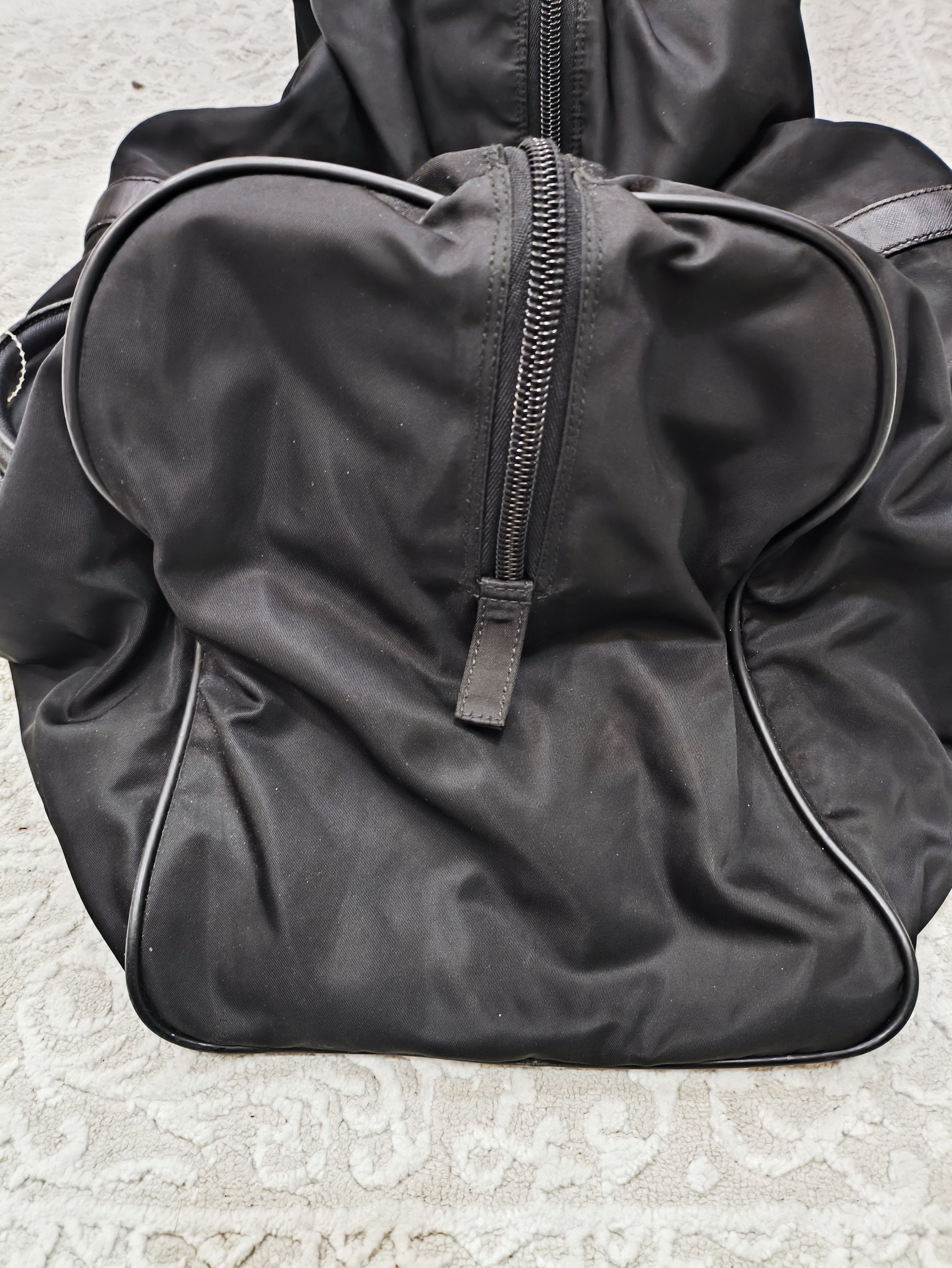 Prada Prada Tessuto Nylon Black Travel Bag Size ONE SIZE - 4 Thumbnail
