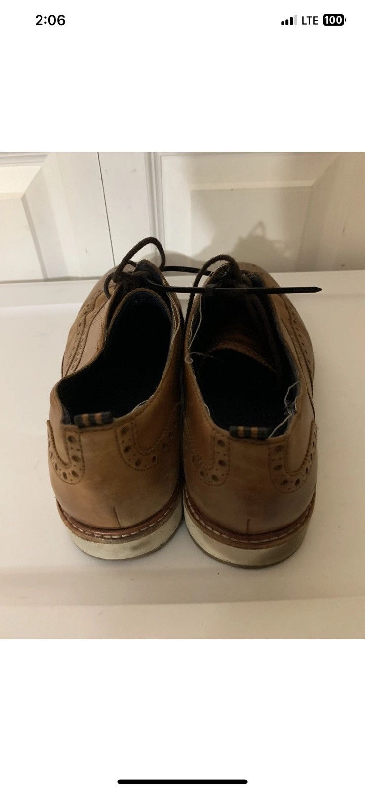 Cole Haan Cole Haan mens sz 10.5M morris grand os wingtip oxfords shoe Size US 10.5 / EU 43-44 - 9 Thumbnail