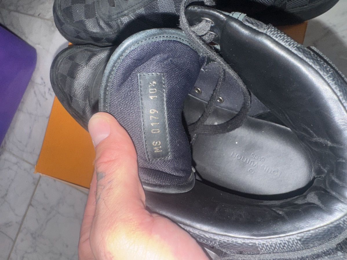 Louis Vuitton Louis vuitton black hightop Rivoli size 11 Size US 11 / EU 44 - 5 Thumbnail