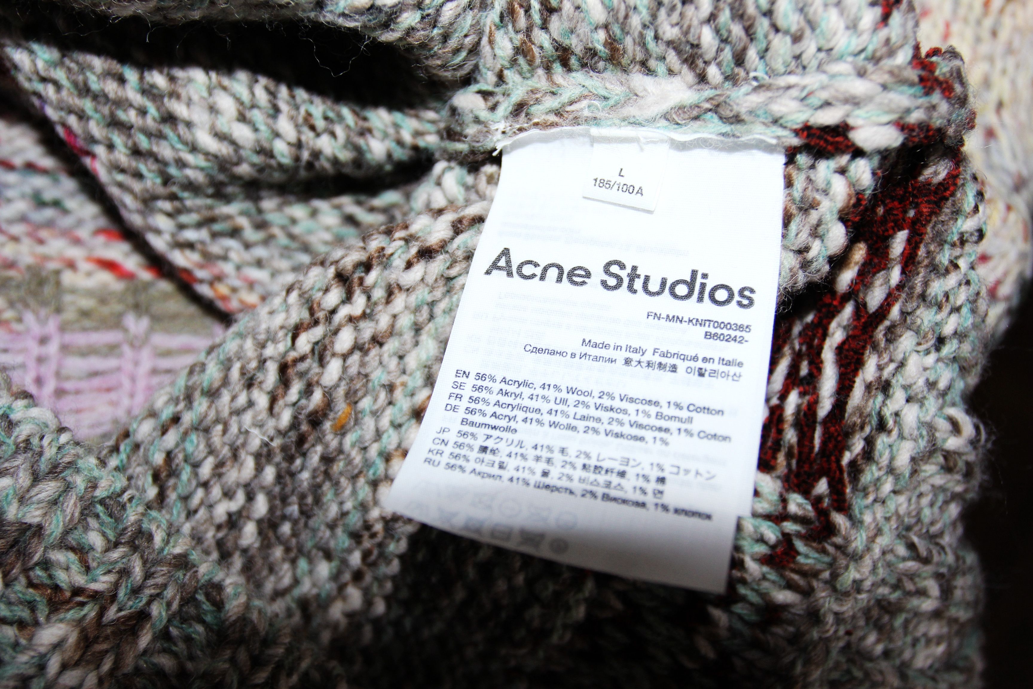 Acne Studios BNWT SS23 ACNE STUDIOS DECONSTRUCTED SWEATER L Size US L / EU 52-54 / 3 - 8 Thumbnail
