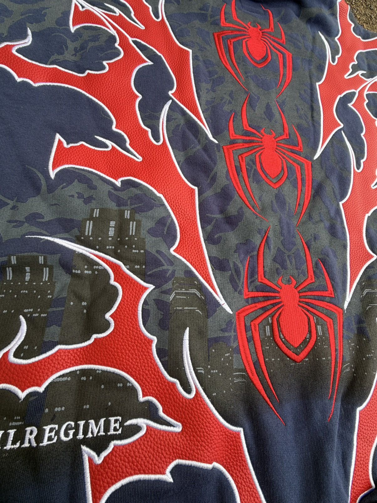 Civil Regime × Marvel Comics CIVIL REGIME x Spider-Man Miles Morales Full Zip Up Hoodie Size US XL / EU 56 / 4 - 8 Thumbnail