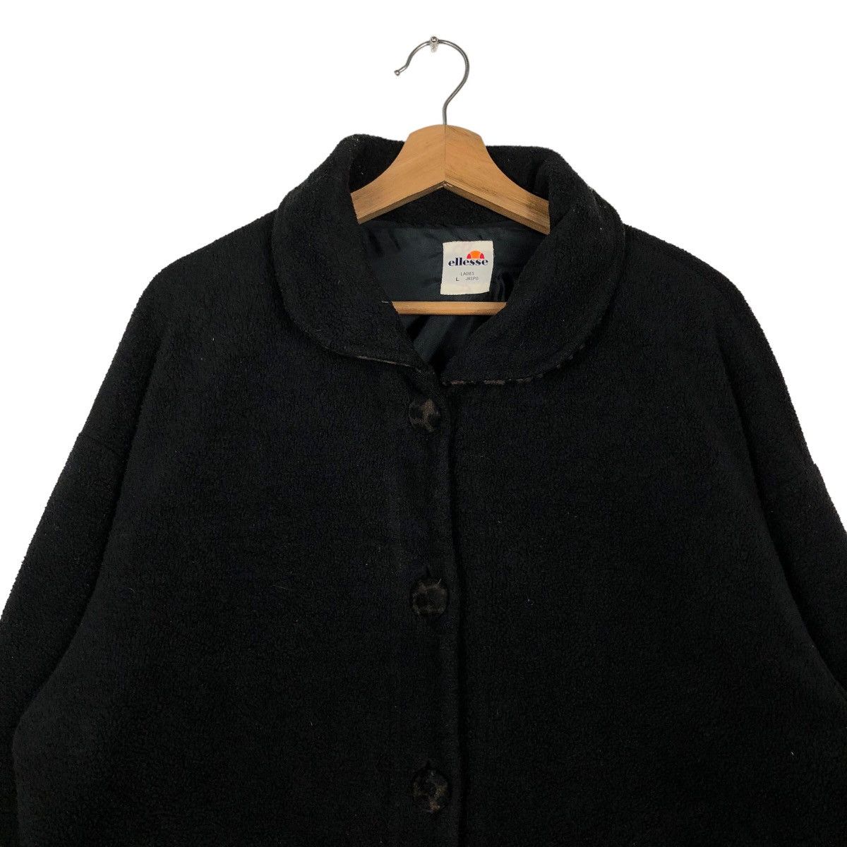 Japanese Brand 🔥90’s Fall Winter Wool Jacket Ellesse Japan Made Size US L / EU 52-54 / 3 - 2 Thumbnail