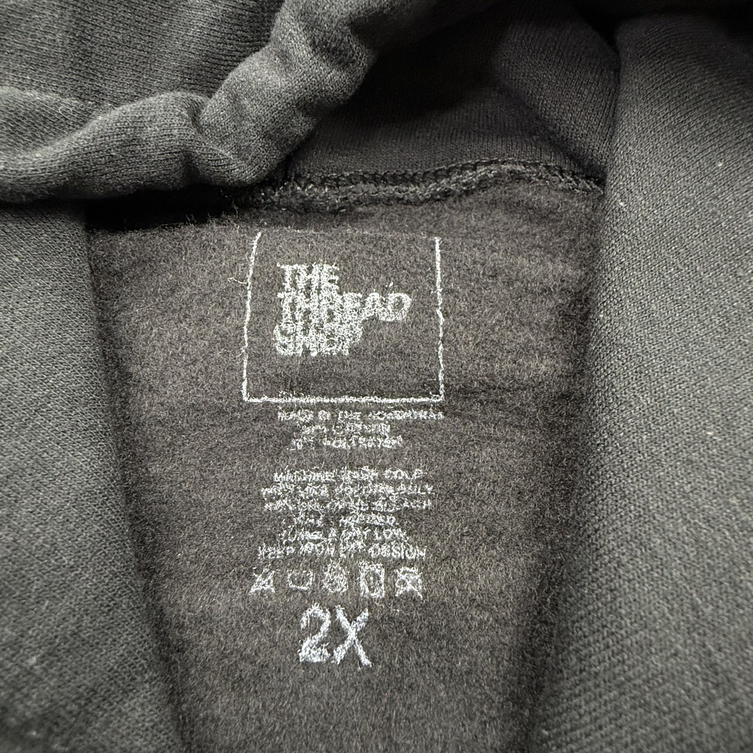 Other The Thread Shop 2021 Tour Hoodie Black Greek Letter Sleeve Size US XXL / EU 58 / 5 - 3 Thumbnail