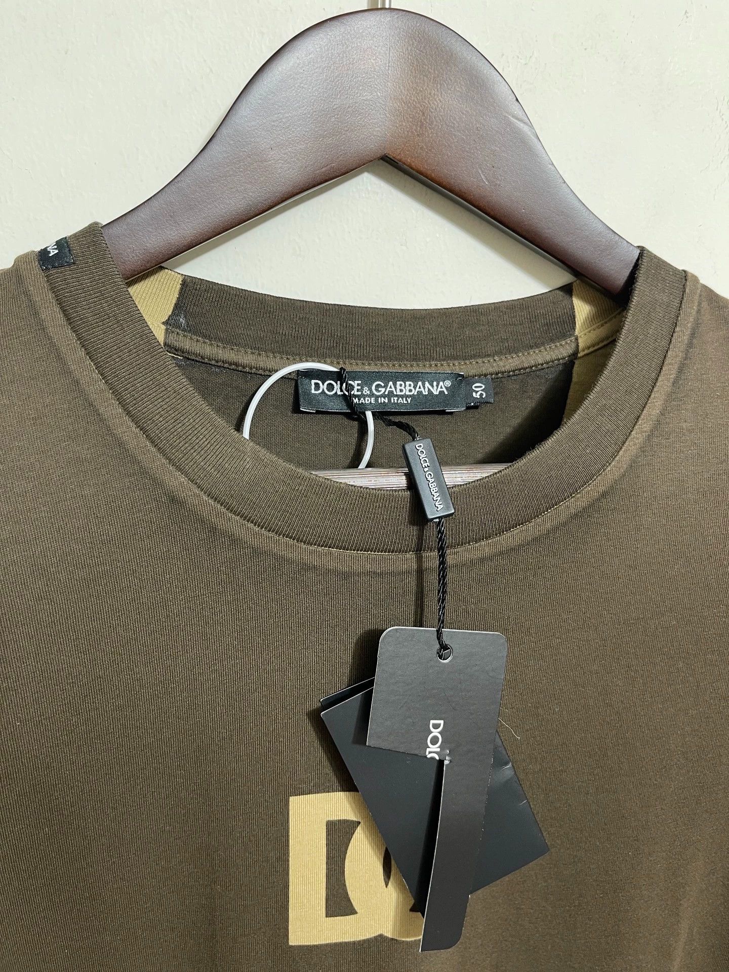 Dolce & Gabbana Dolce & Gabbana Oversize Cotton Short Sleeve T-Shirt Size US S / EU 44-46 / 1 - 3 Thumbnail