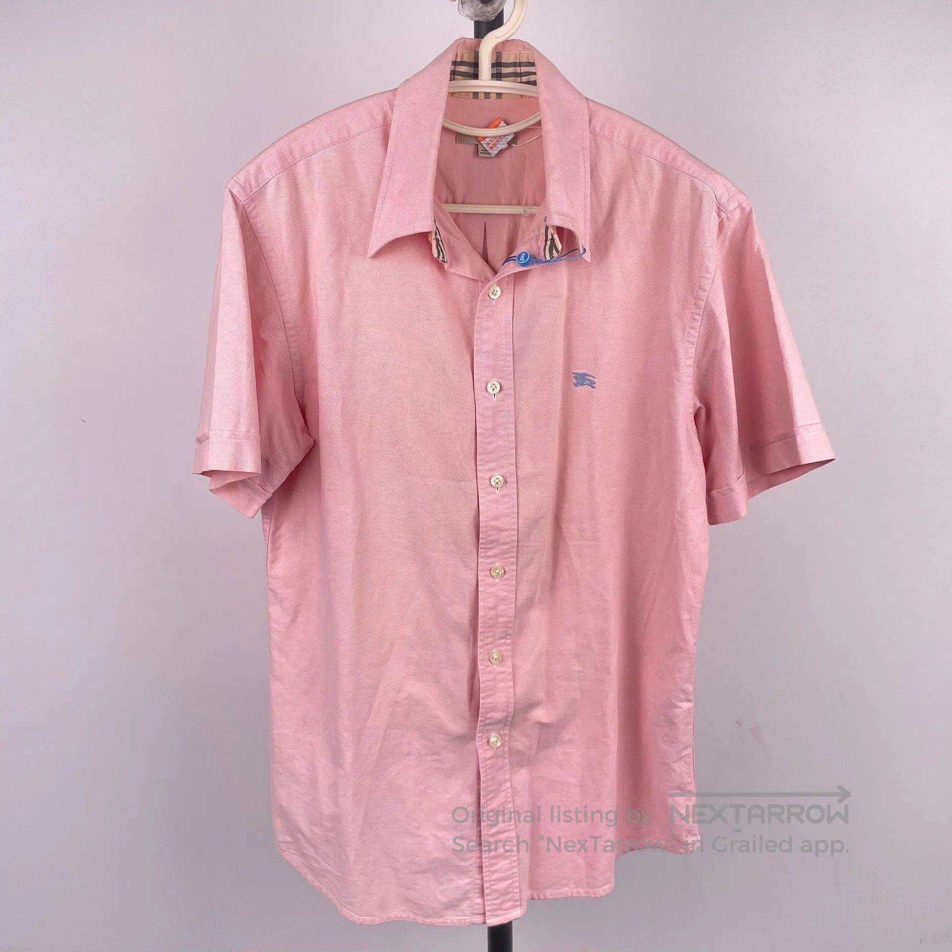 Burberry Burberry Pink pure cotton short sleeve size M| Size US M / EU 48-50 / 2 - 1 Thumbnail