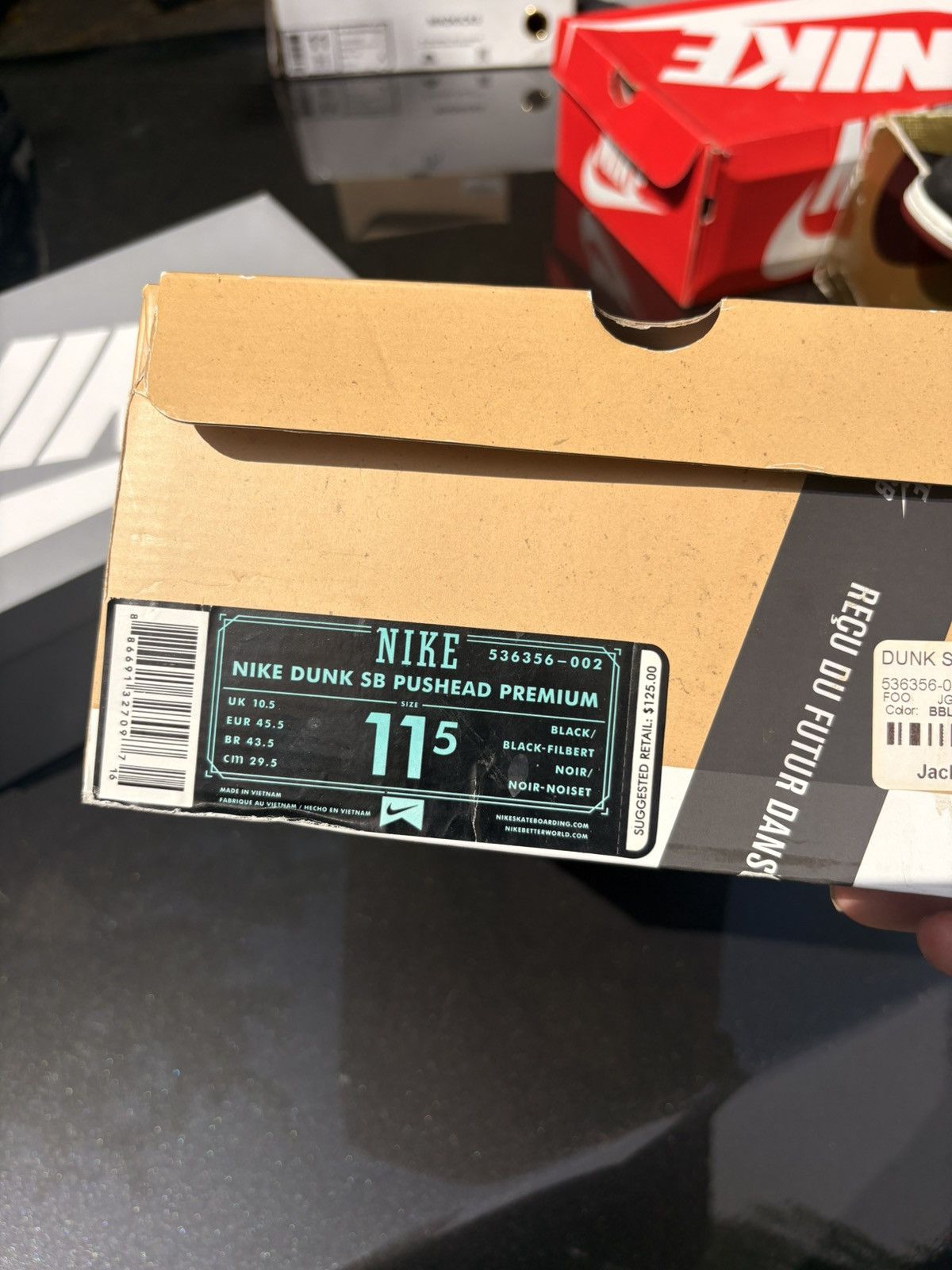 Nike × Nike SB Nike Dunk SB Pushead Premium ‘Pushead 2’ Size US 11.5 / EU 44-45 - 4 Thumbnail