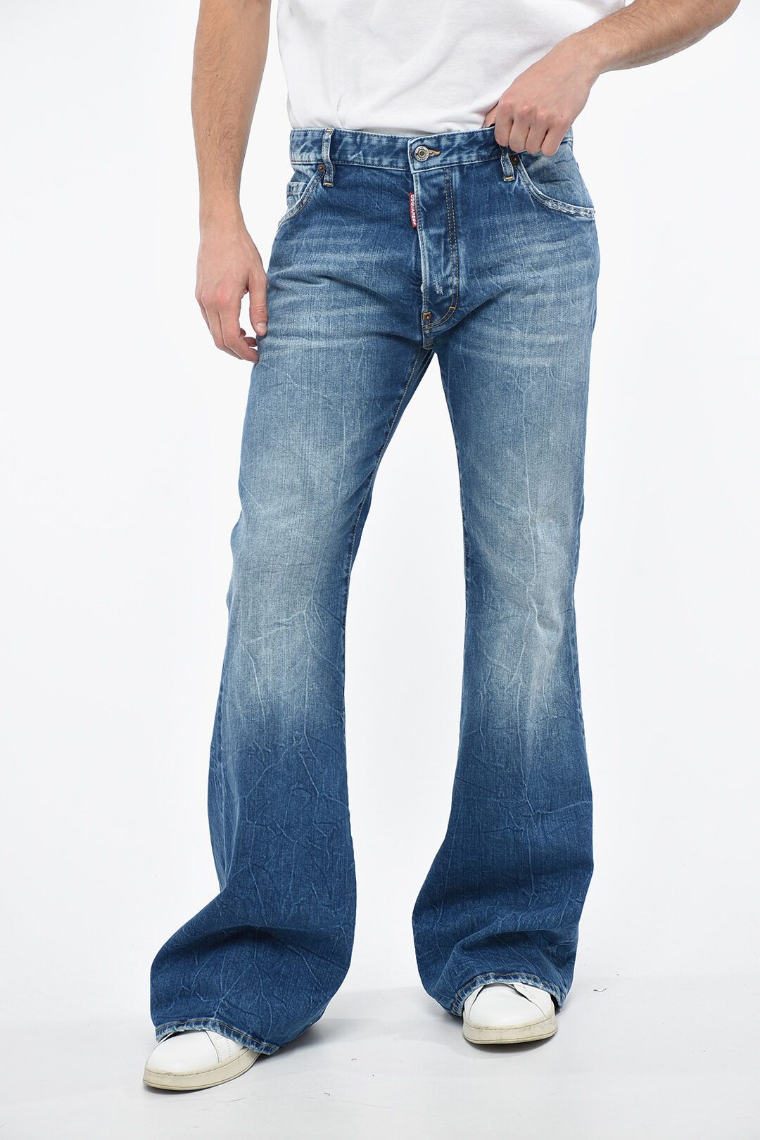 og1mm0424 Bob Fit Bootcut Dèlavè Denim in Light Blue