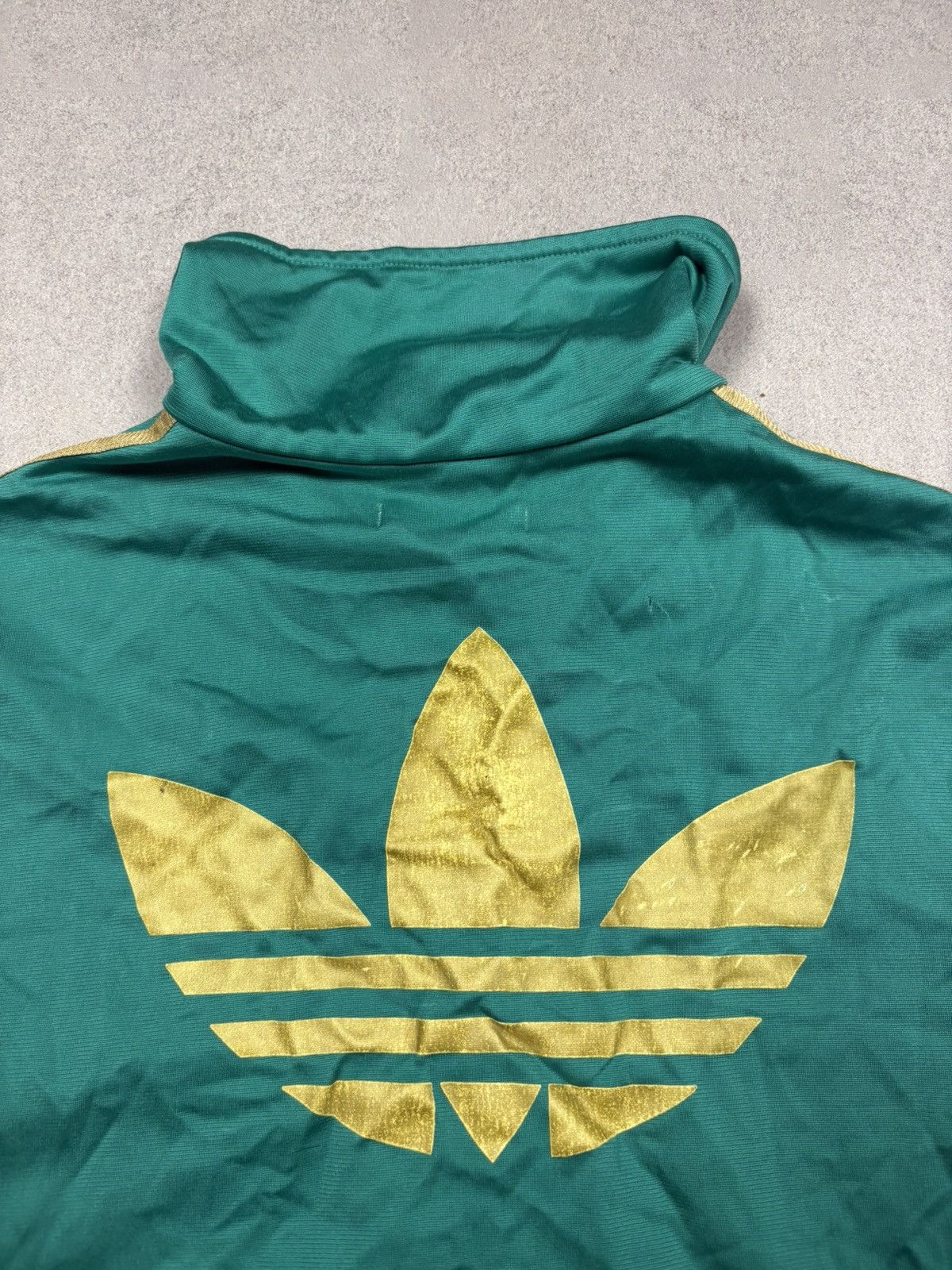 Adidas Vintage Adidas Originals Green Trefoil Track Jacket Size 36 Size XS / US 0-2 / IT 36-38 - 7 Thumbnail