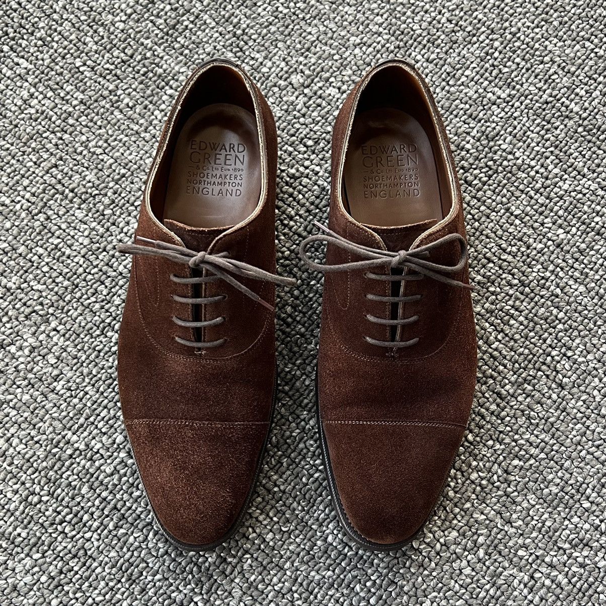 Edward Green Edward Green Chelsea Mink Suede 8/8.5 82E Size US 8.5 / EU 41-42 - 2 Thumbnail
