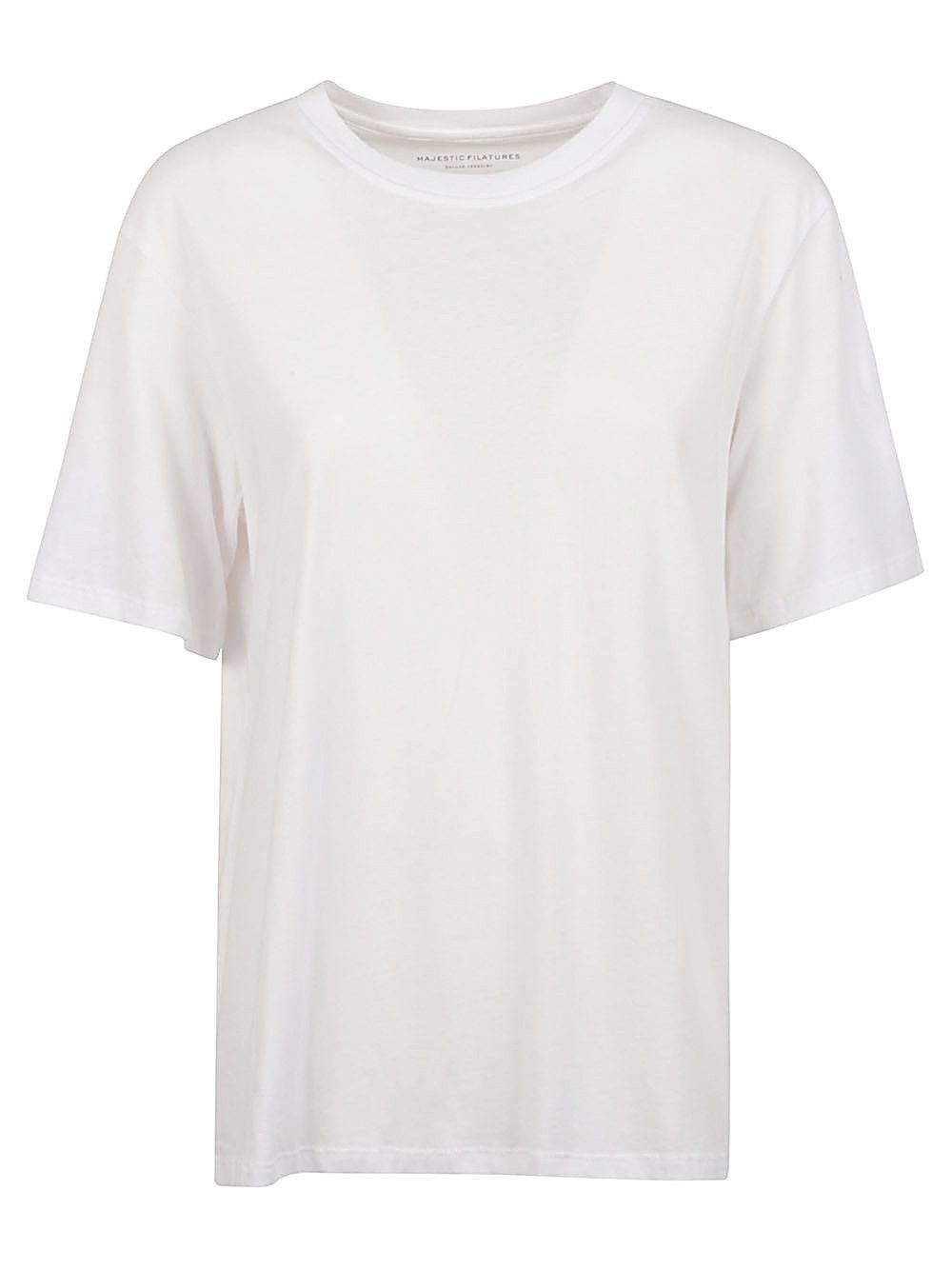 COTTON CREWNECK TOP