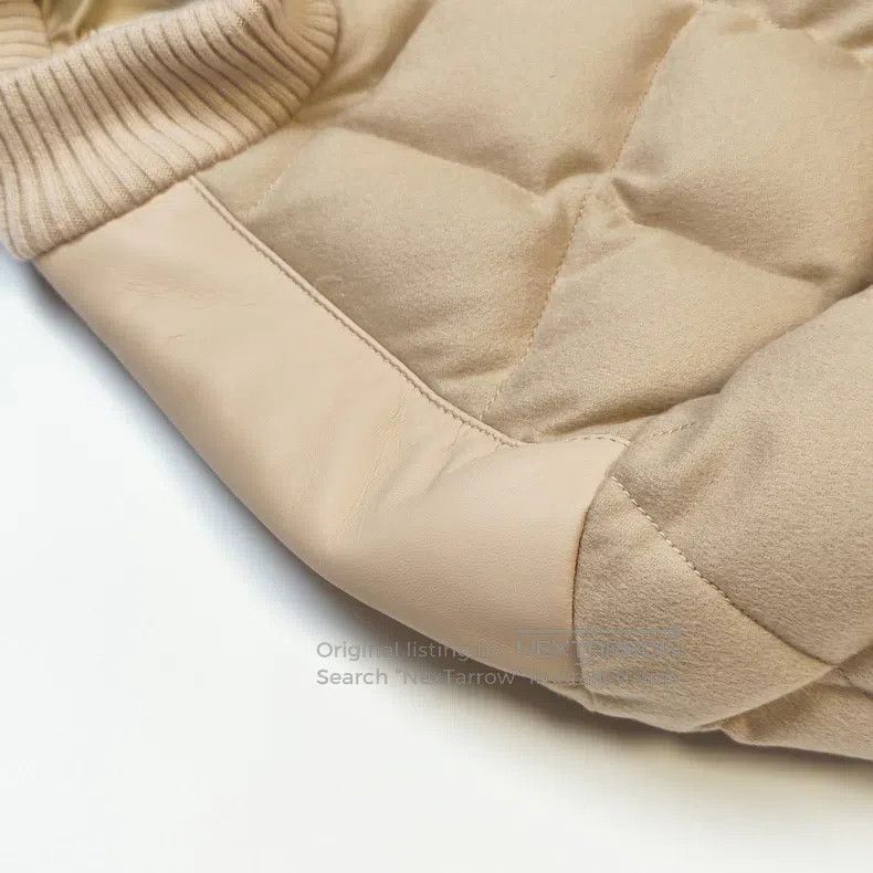 Hermes Hermes Beige Cashmere Short Down Jacket Size XXS / US 00 / IT 34 - 4 Thumbnail