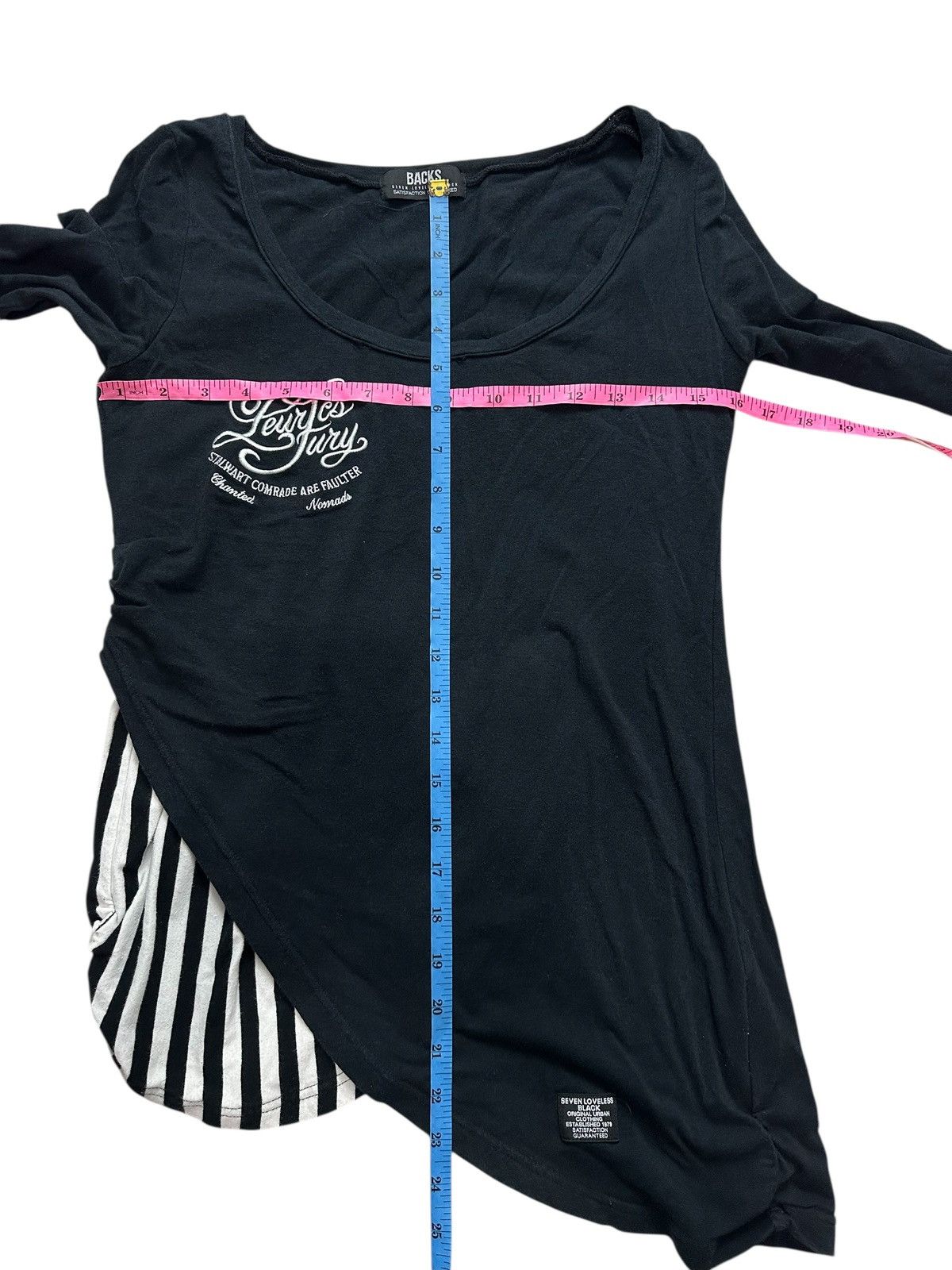 20471120 BACKS DOUBLE LAYER GOTHIC POEM IFSIXWASNINE LGB STYLE Size XS / US 0-2 / IT 36-38 - 10 Thumbnail