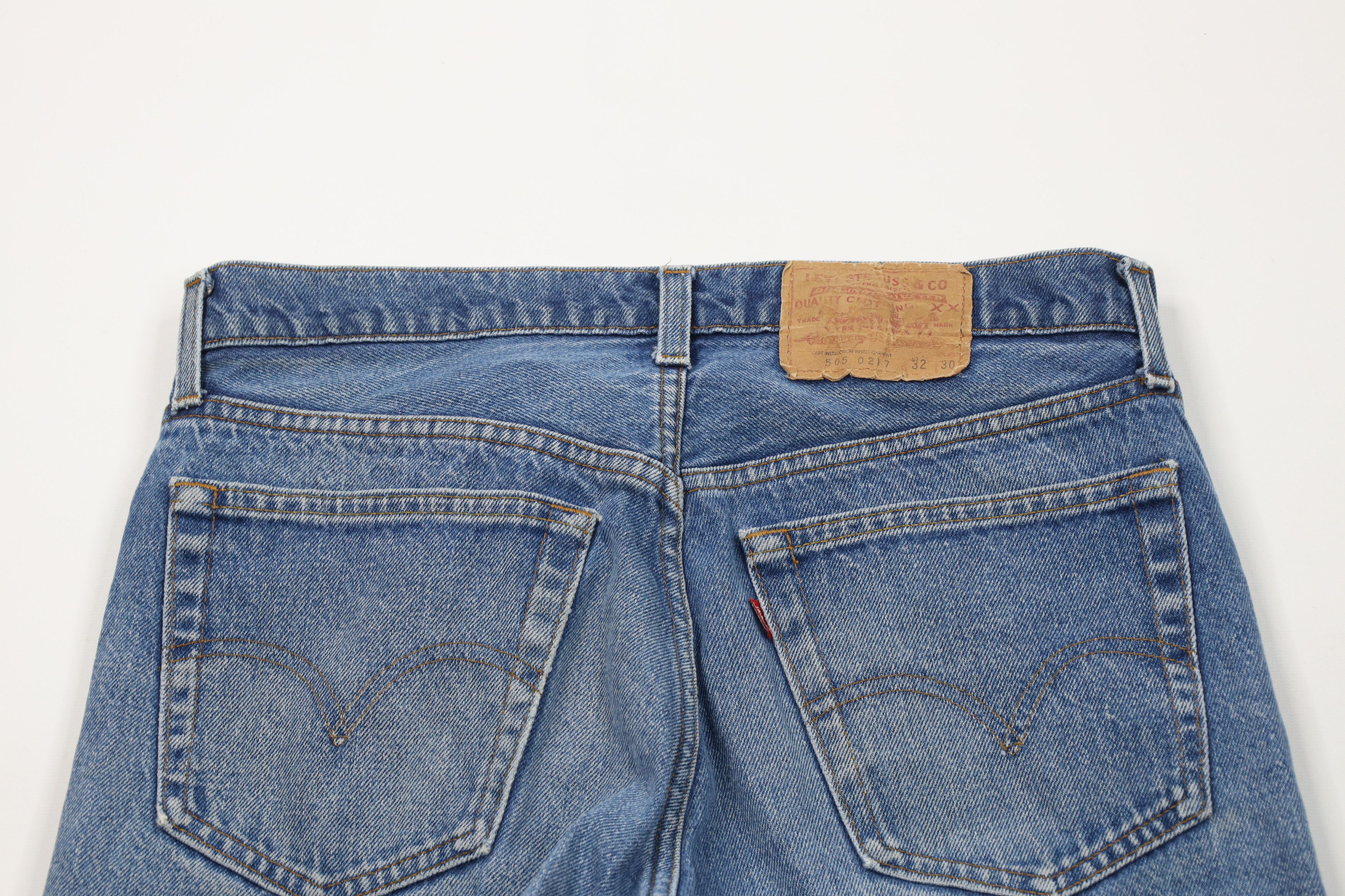 Levi's Vintage 70s 80s Levis 501xx Original Fit Denim Jeans USA Size US 32 / EU 48 - 13 Thumbnail