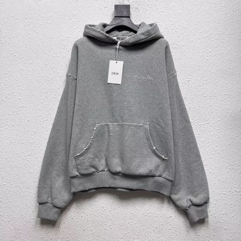 Dior Dior Gray burning flower destruction double-layer hooded s Size US S / EU 44-46 / 1 - 1 Thumbnail