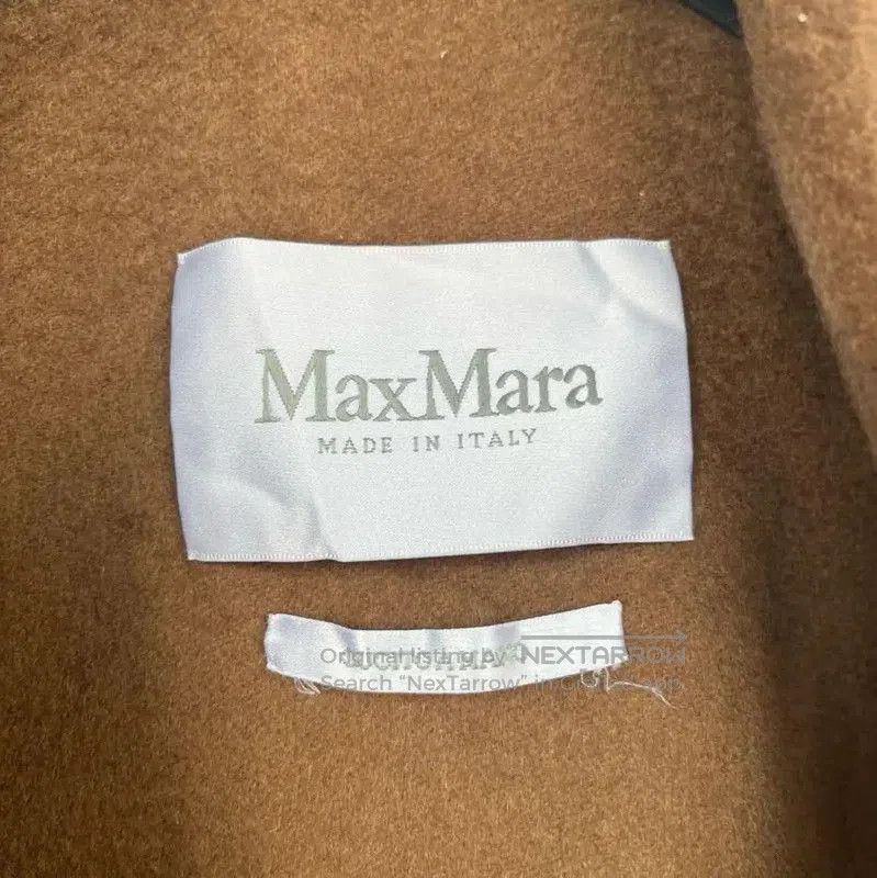 Max Mara MaxMara Deep Brown Wool Mid-Length Coat . Size M / US 6-8 / IT 42-44 - 7 Thumbnail