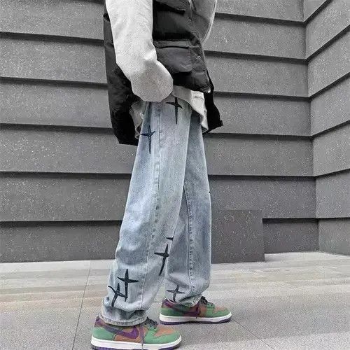 Japanese Brand VIBE Vintage washed baggy high street jeans Size US 34 / EU 50 - 7 Thumbnail