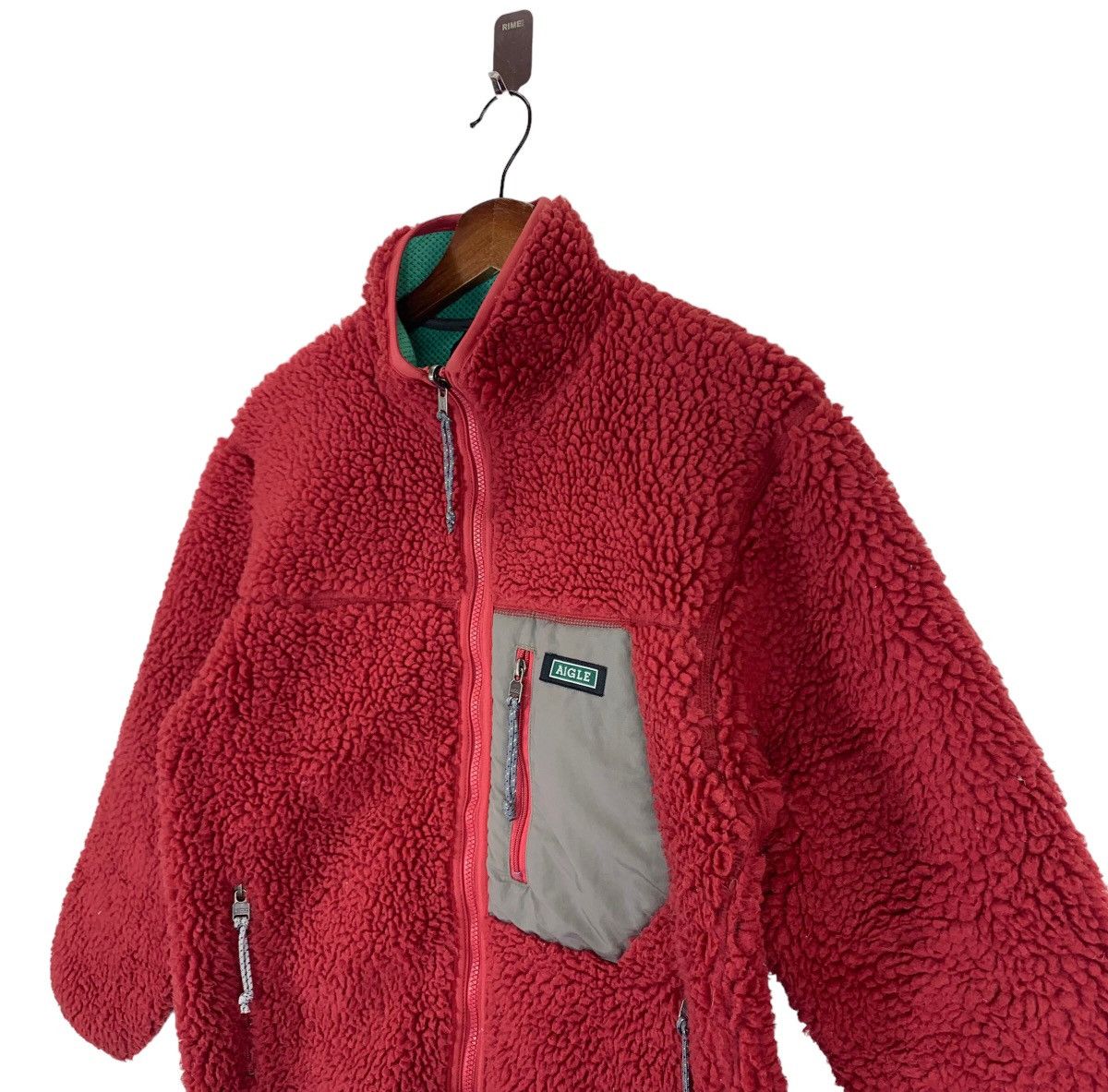 Aigle VINTAGE AIGLE THERMO KIT FLEECE DEEP PILE SWEATER Size US XS / EU 42 / 0 - 3 Thumbnail