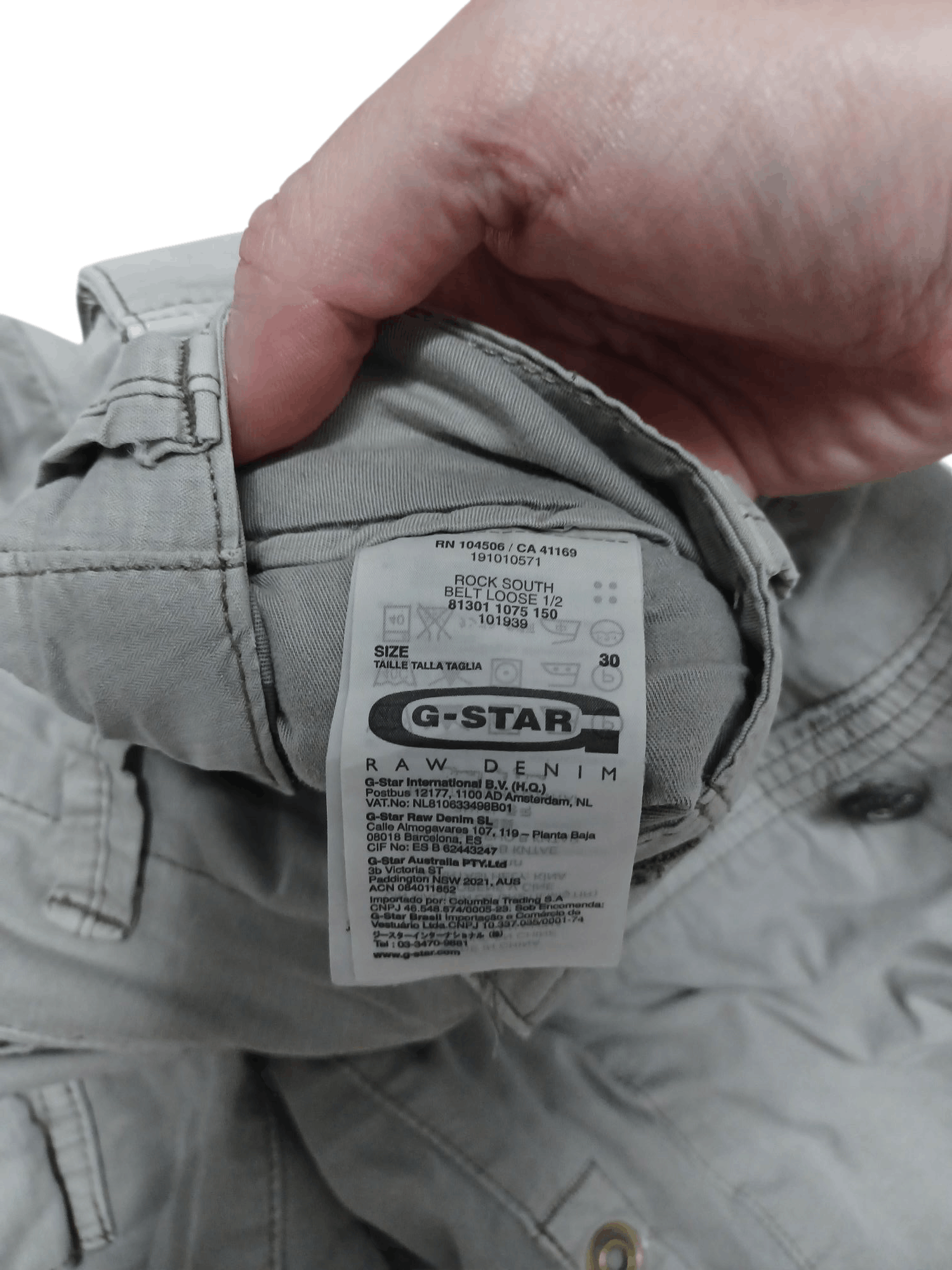 G-Star G STAR RAW 3301 MILITARY CARGO MULTIPOCKET SHORTS Size US 30 / EU 46 - 7 Thumbnail